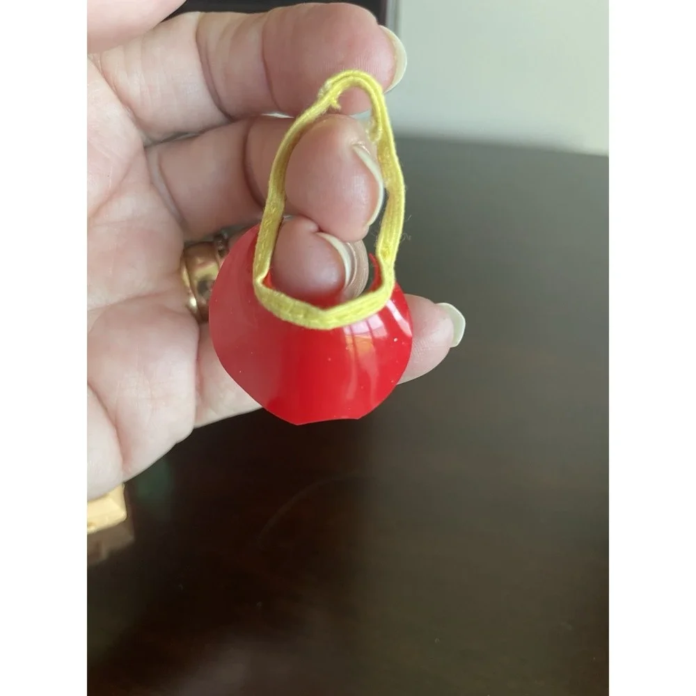 Vintage 4 Pc Barbie Doll McDonalds Miniature‎ Visor Fries Coca Cola Big Mac
